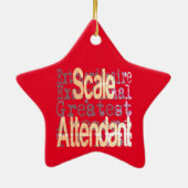 Ornement En Céramique Scale Attendant Extraordinaire (Dos)