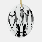 Ornement En Céramique Scénographie de danseur classique (Droite)