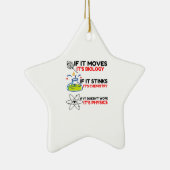 ORNEMENT EN CÉRAMIQUE SCIENCE BIOLOGY CHIMIISTRY PHYSICS (Droite)