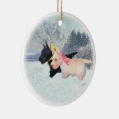 Ornement En Céramique Scottie (Droite)