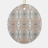 Ornement En Céramique Sea Shells Love, Romantique Exotic Tropical Bridal (Gauche)