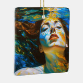 Ornement En Céramique "Selene" - Femmes dans l'eau (Droite)