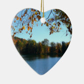 Ornement En Céramique Sept sources Automnes Arbres et Étang (Droite)