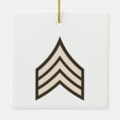 Ornement En Céramique Sergent d'armée (Dos)