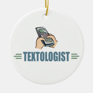 Ornement En Céramique Service de mini-messages humoristique