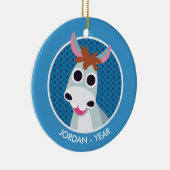 Ornement En Céramique Shane l'âne (Droite)