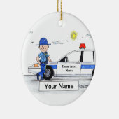 Ornement En Céramique Sheriff - Homme (Droite)