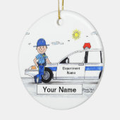 Ornement En Céramique Sheriff - Homme (Gauche)