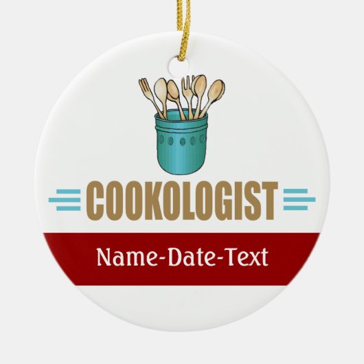 Ornement En Céramique Shopping (Devant)