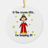 Ornement En Céramique Si les ajustements de couronne (Devant)