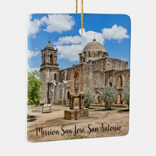 Ornement En Céramique Signe de foi, Mission San Jose 3 (Droite)