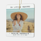 Ornement En Céramique Simple Moderne En Mémoire Amoureuse (Gauche)