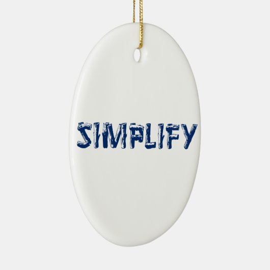 Ornement En Céramique Simplifier (Droite)