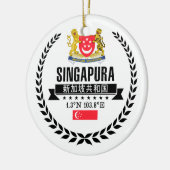 Ornement En Céramique Singapour (Gauche)