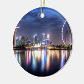 Ornement En Céramique Singapour ! (Gauche)