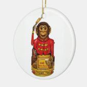 Ornement En Céramique Singe de cirque (Gauche)