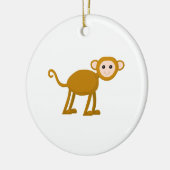 Ornement En Céramique Singe mignon (Gauche)