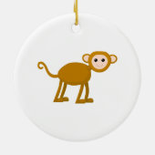 Ornement En Céramique Singe mignon (Dos)