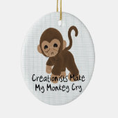 Ornement En Céramique Singe pleurant (Droite)