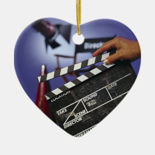 Ornement En Céramique Slate de directeur (Devant)