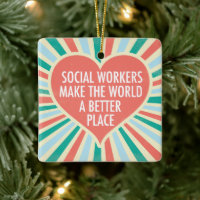 Social Worker Inspirational Citation Coeur magnifi