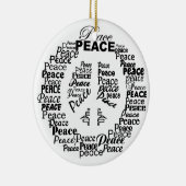 Ornement En Céramique Soirée de paix (Droite)