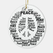 Ornement En Céramique Soirée de paix (Gauche)