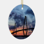 Ornement En Céramique Soirée d'or chez Arthur Ravenel (Droite)