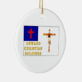 ORNEMENT EN CÉRAMIQUE SOLDATS CHRÉTIENS (Droite)