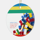 Ornement En Céramique Solution du bloc de l'auteur créatif (Gauche)