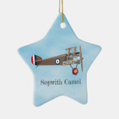 Ornement En Céramique Sopwith Camel (Droite)