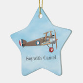 Ornement En Céramique Sopwith Camel (Gauche)