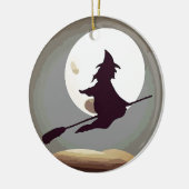 Ornement En Céramique Sorcière volante (Gauche)