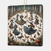 Ornement En Céramique Sorcières dans : Collecte de forêts enchantées (Gauche)