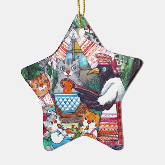 Ornement En Céramique soupe à citrouille (Gauche)