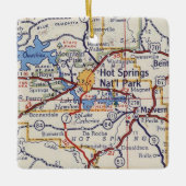 Ornement En Céramique Sources thermales AR (Devant)