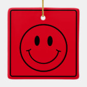 Ornement En Céramique Sourire (Dos)