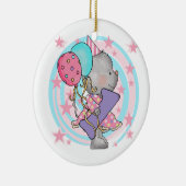 Ornement En Céramique Souris 1er anniversaire T-shirts et cadeaux (Droite)