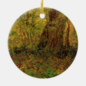 Ornement En Céramique Sous-développement par Vincent van Gogh (Dos)