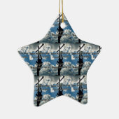 Ornement En Céramique Soutenez votre Lineman (Droite)