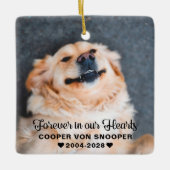 Ornement En Céramique Souvenir de compagnie 2 Photo (Devant)