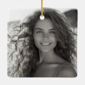 Ornement En Céramique Souvenir de Noël (Dos)