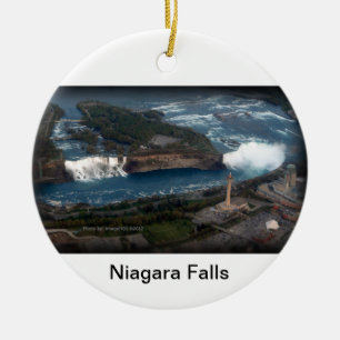 Ornement En Céramique Souvenir et cadeau de chutes du Niagara