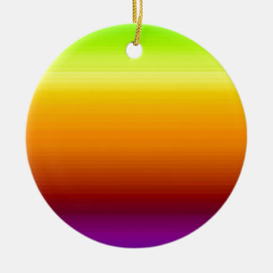 Ornement En Céramique Spectre des couleurs horizontales -3
