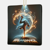 Ornement En Céramique "Spotlight Groove" - dansant sous les projecte (Gauche)