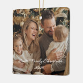 Ornement En Céramique Square Ceramic Ornament (Gauche)