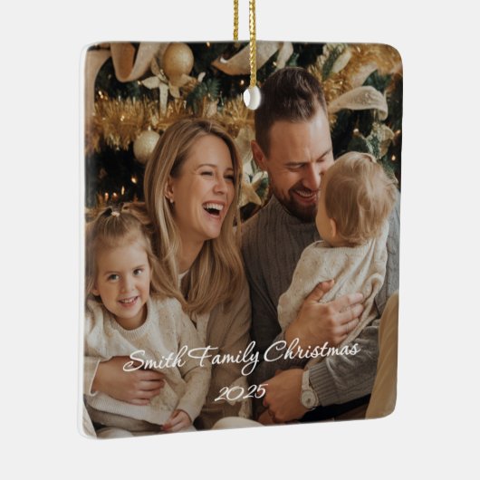 Ornement En Céramique Square Ceramic Ornament (Droite)