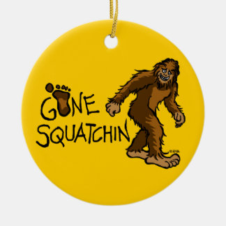 Ornement En Céramique Squatchin allé