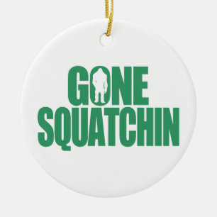 Ornement En Céramique Squatchin allé