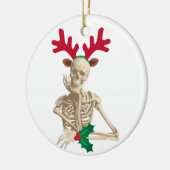 Ornement En Céramique squelette cauchemar noël (Gauche)